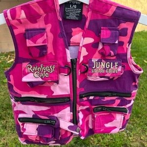 Rainforest Pink Camouflage Vest